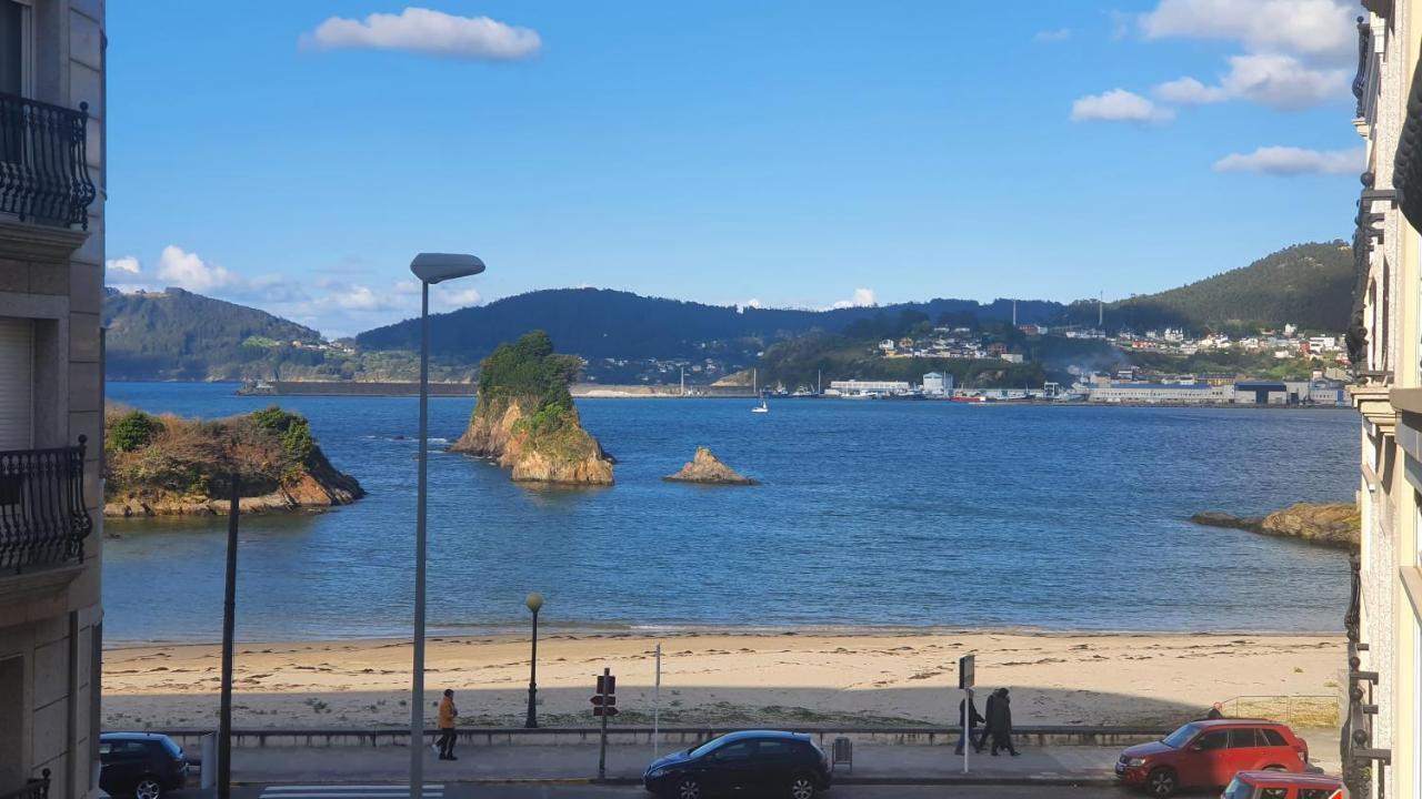 Os Castelos Playa De Covas Viveiro Luaran gambar